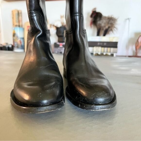 Ralph Lauren Collection Equestrian Black Riding Boots - Picture 6 of 9